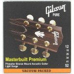 Gibson Masterbuilt Premium Phosphor Bronze Acoustic Guitar Strings Gibson Masterbuilt Premium Phosphor Bronze Acoustic Guitar Strings